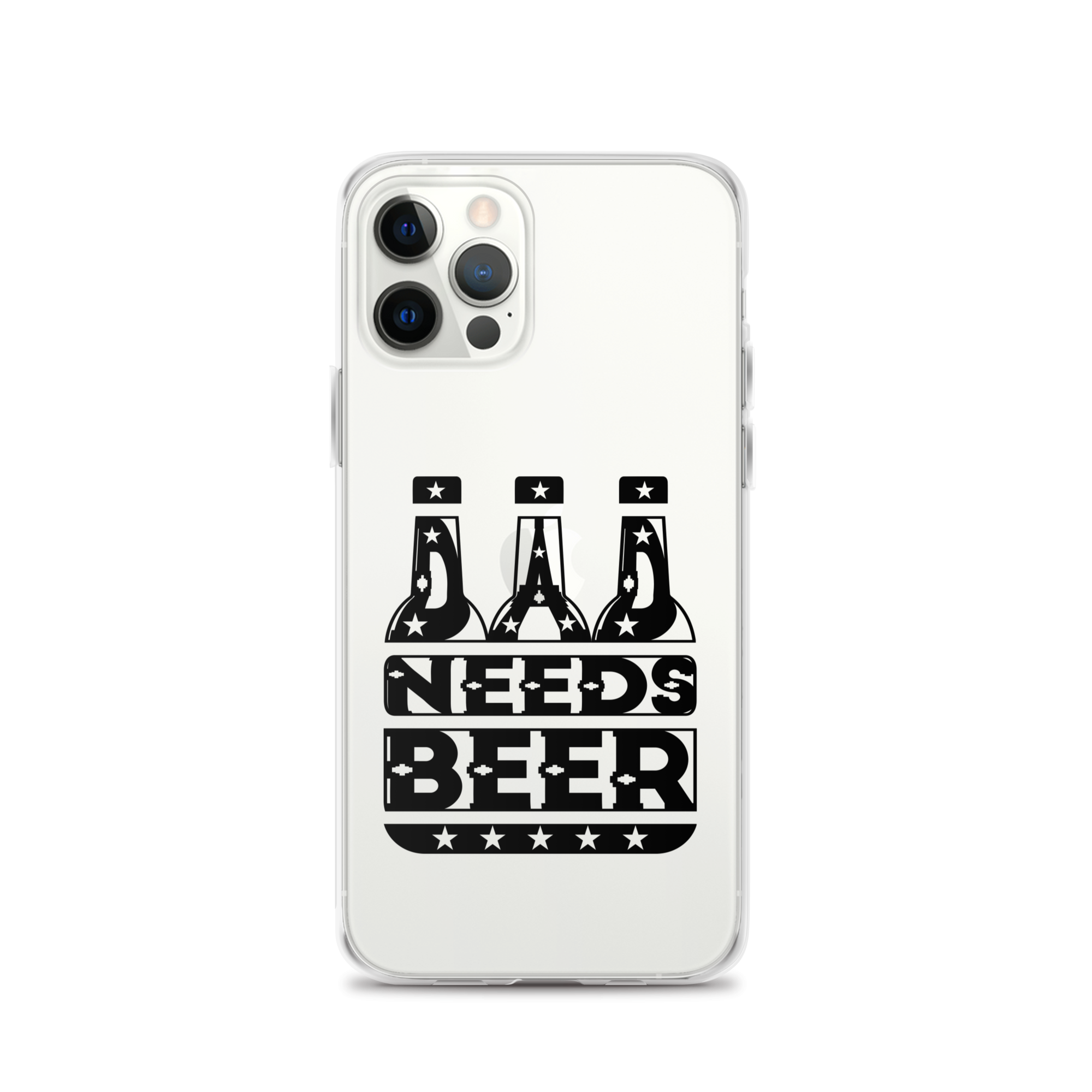 Dad Needs Beer Clear Case for iPhone®