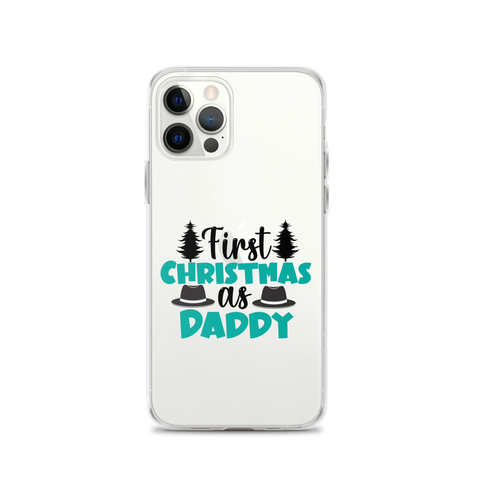 First Christmas As Daddy Clear Case for iPhone®