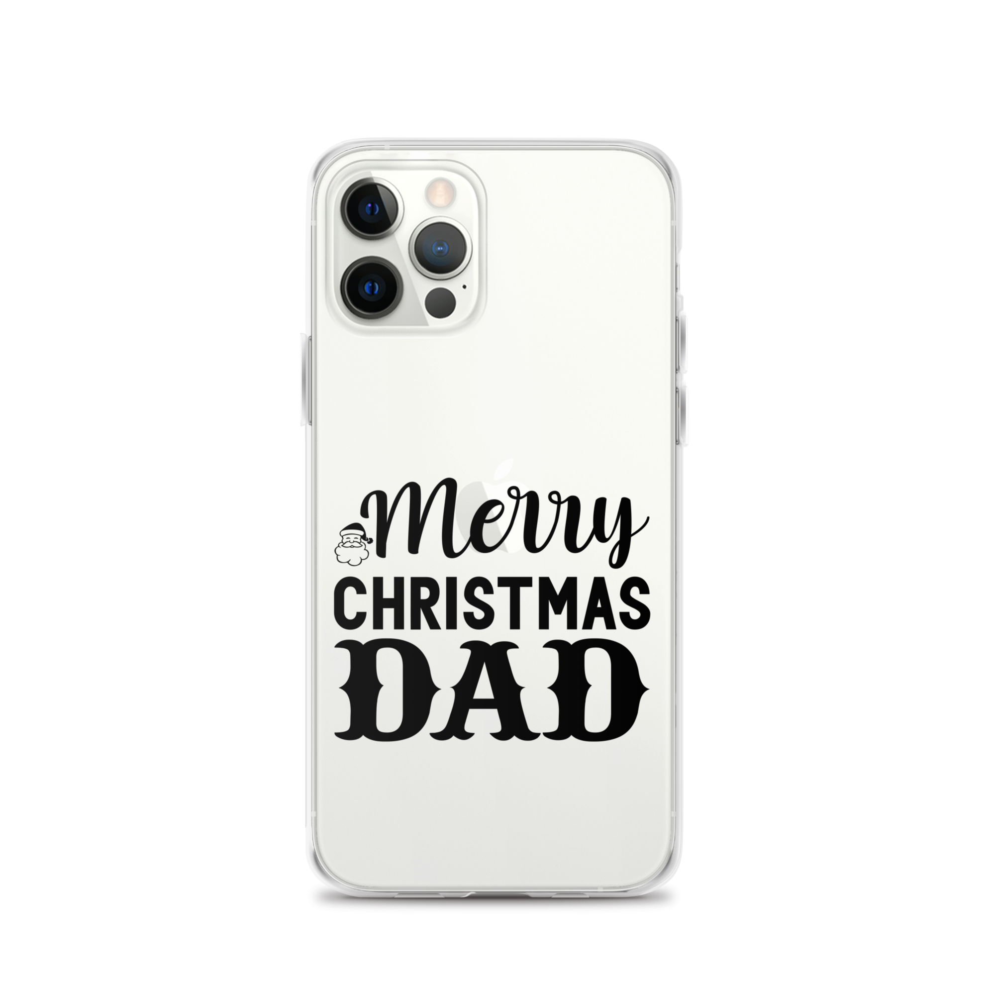 Merry Christmas Dad Clear Case for iPhone®