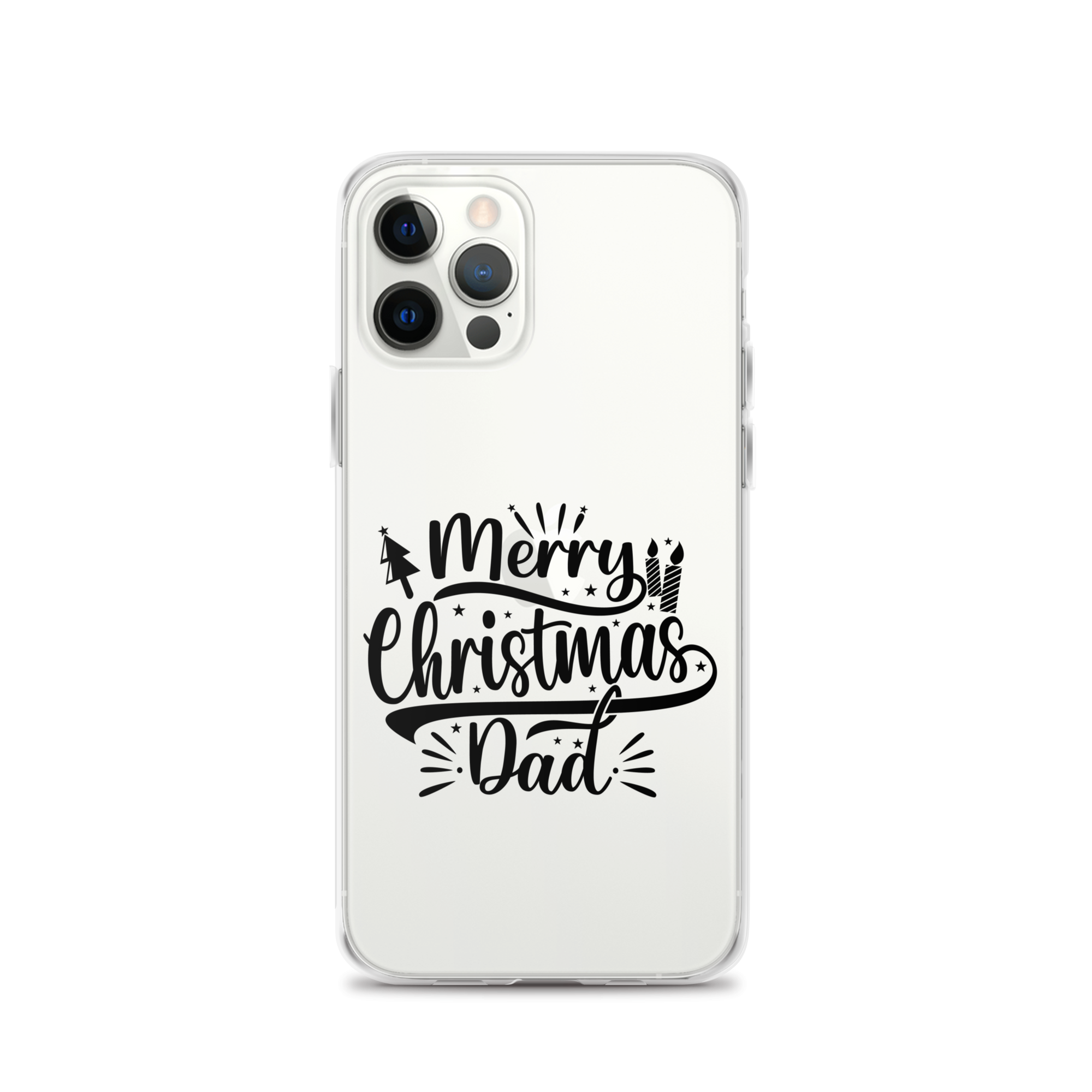 Merry Christmas Dad Clear Case for iPhone®