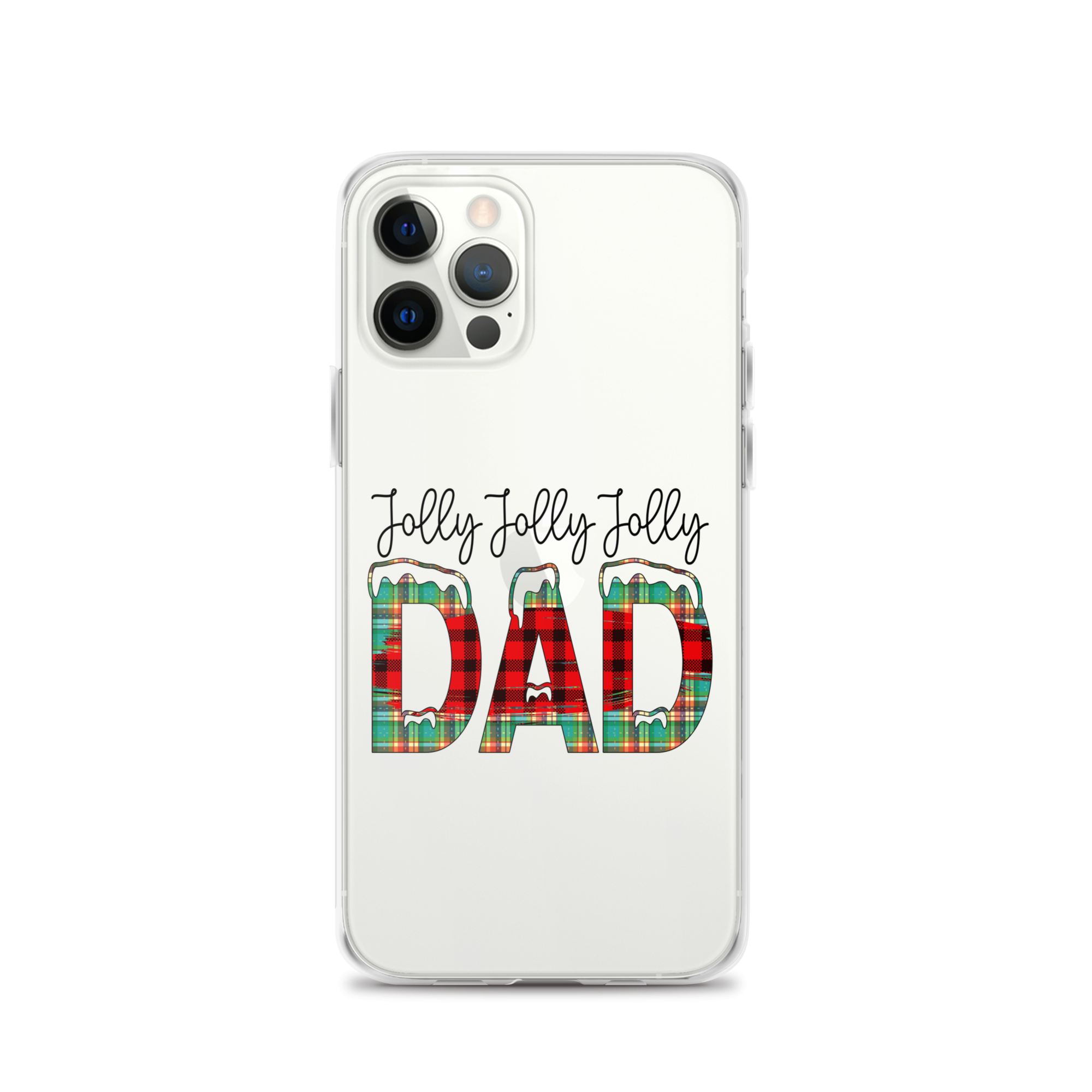 Jolly Jolly Jolly Dad Clear Case for iPhone®