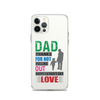 Dad Thanks For Not Pulling Out, Happy Father's Day, Love  Clear Case for iPhone®