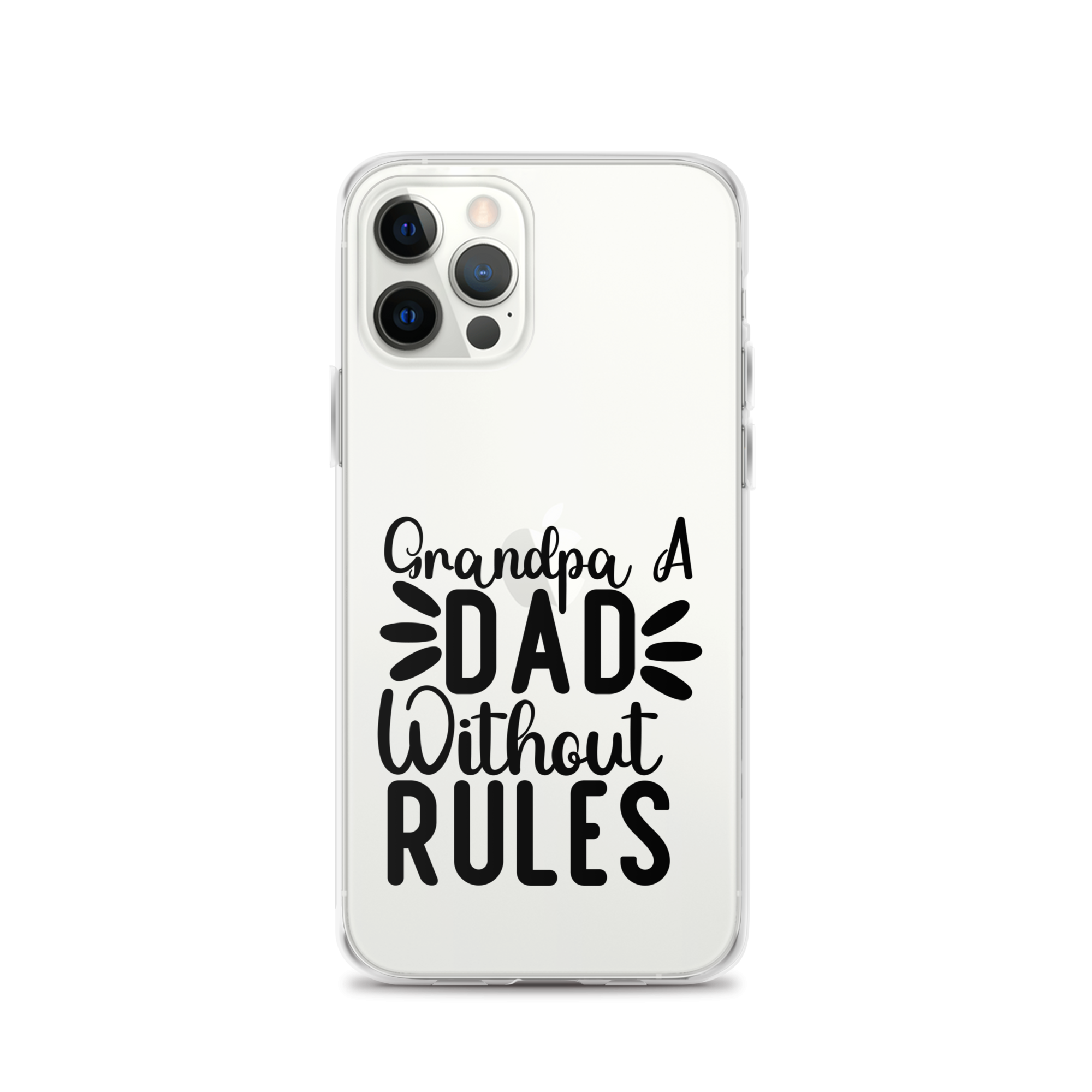 Grandpa A Dad Without Rules Clear Case for iPhone®