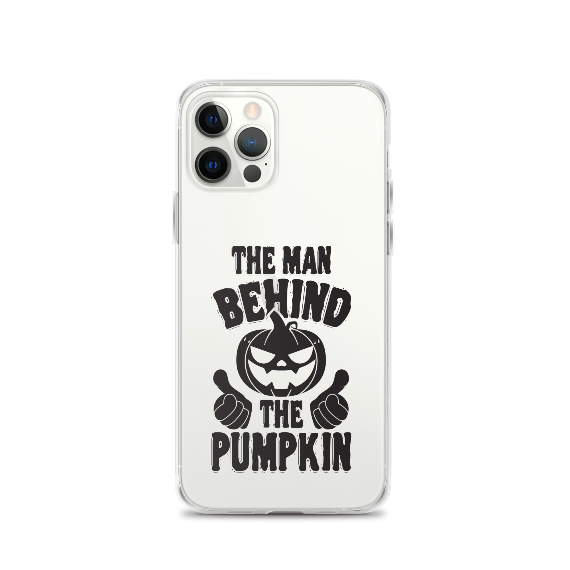 The Man Behind The Pumpkin Clear Case for iPhone®