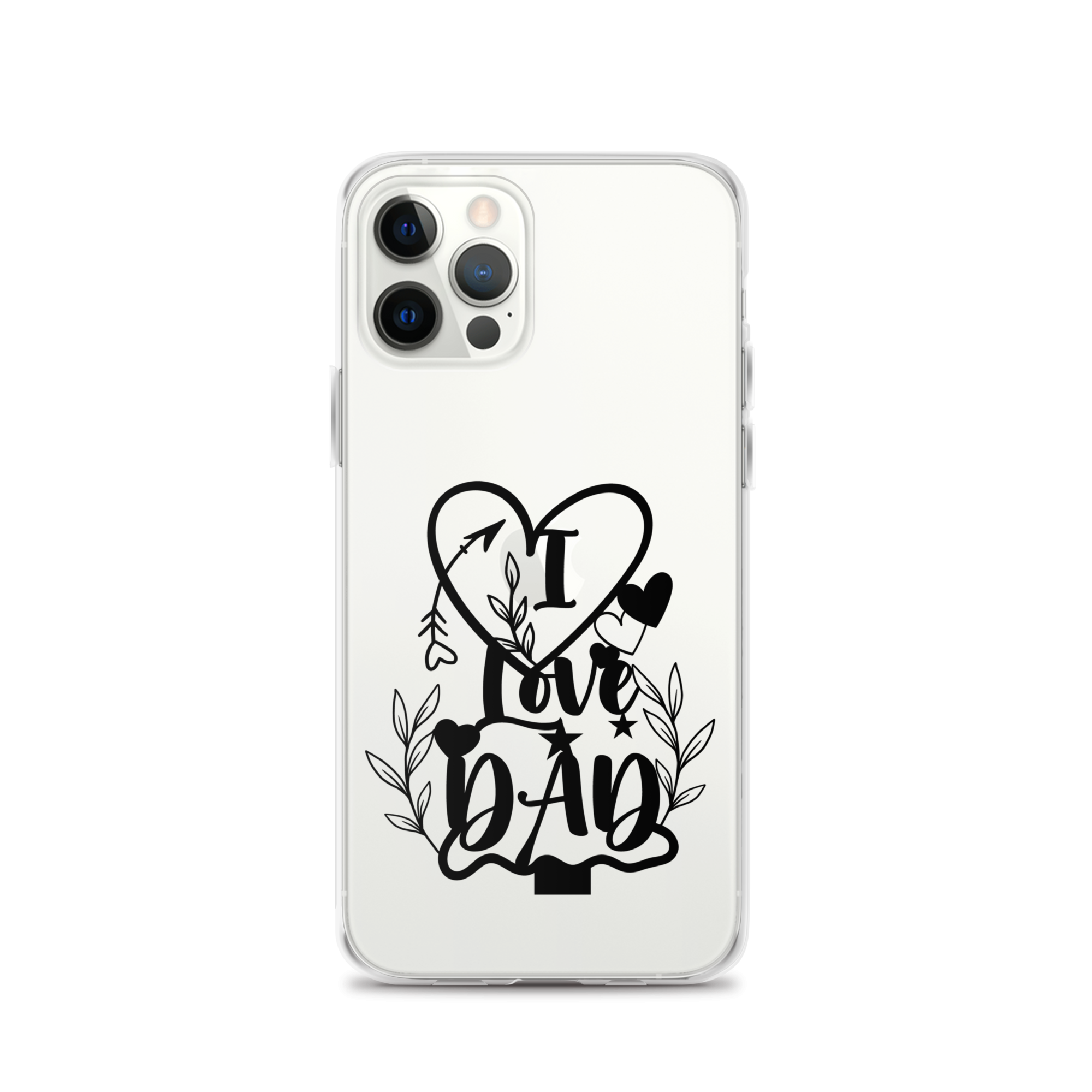 I Love Dad Clear Case for iPhone®