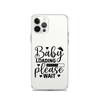 Baby Loading Please Wait Clear Case for iPhone®