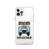 Mom Level Unlocked Clear Case for iPhone®