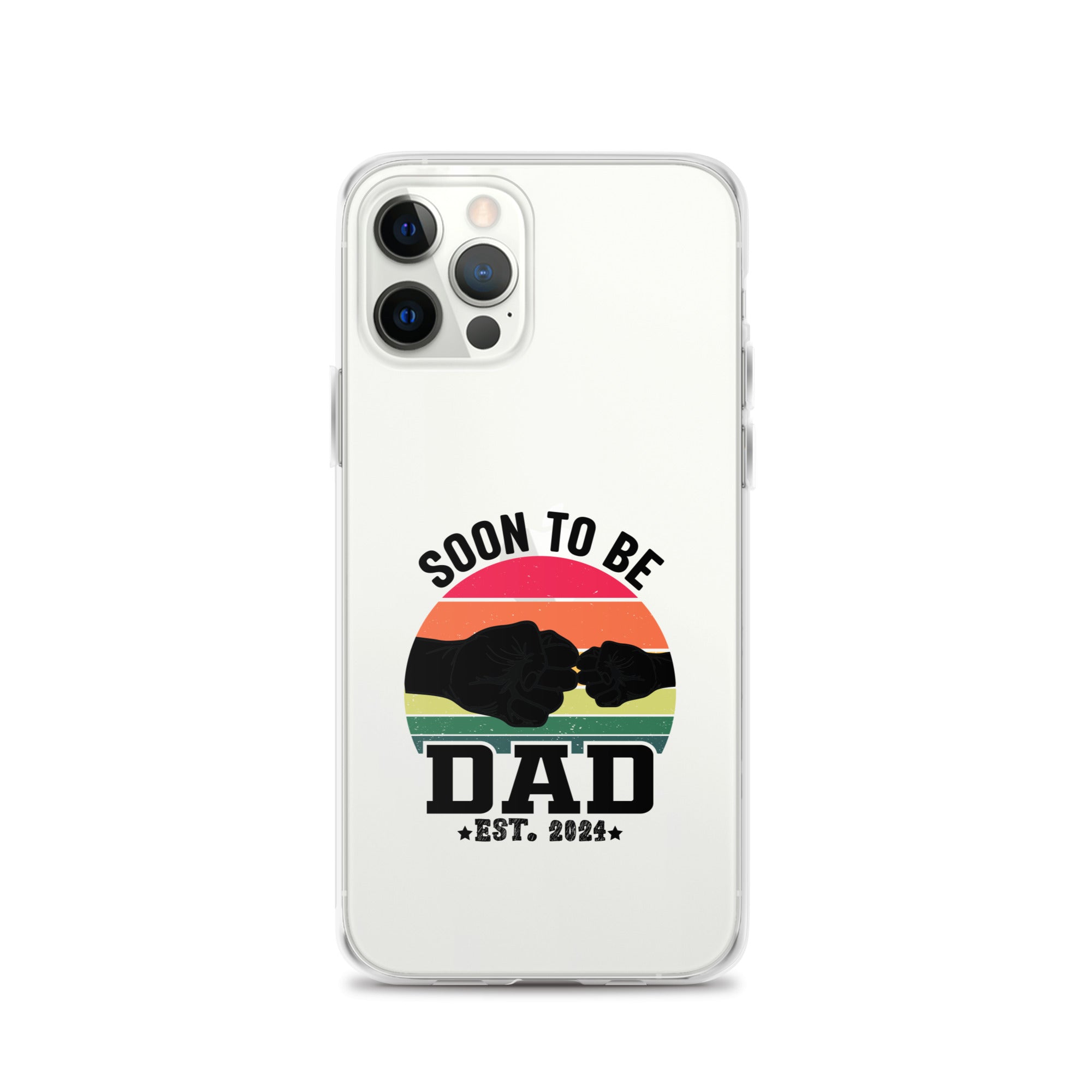 Soon To Be Dad Est. 2024 Clear Case for iPhone®