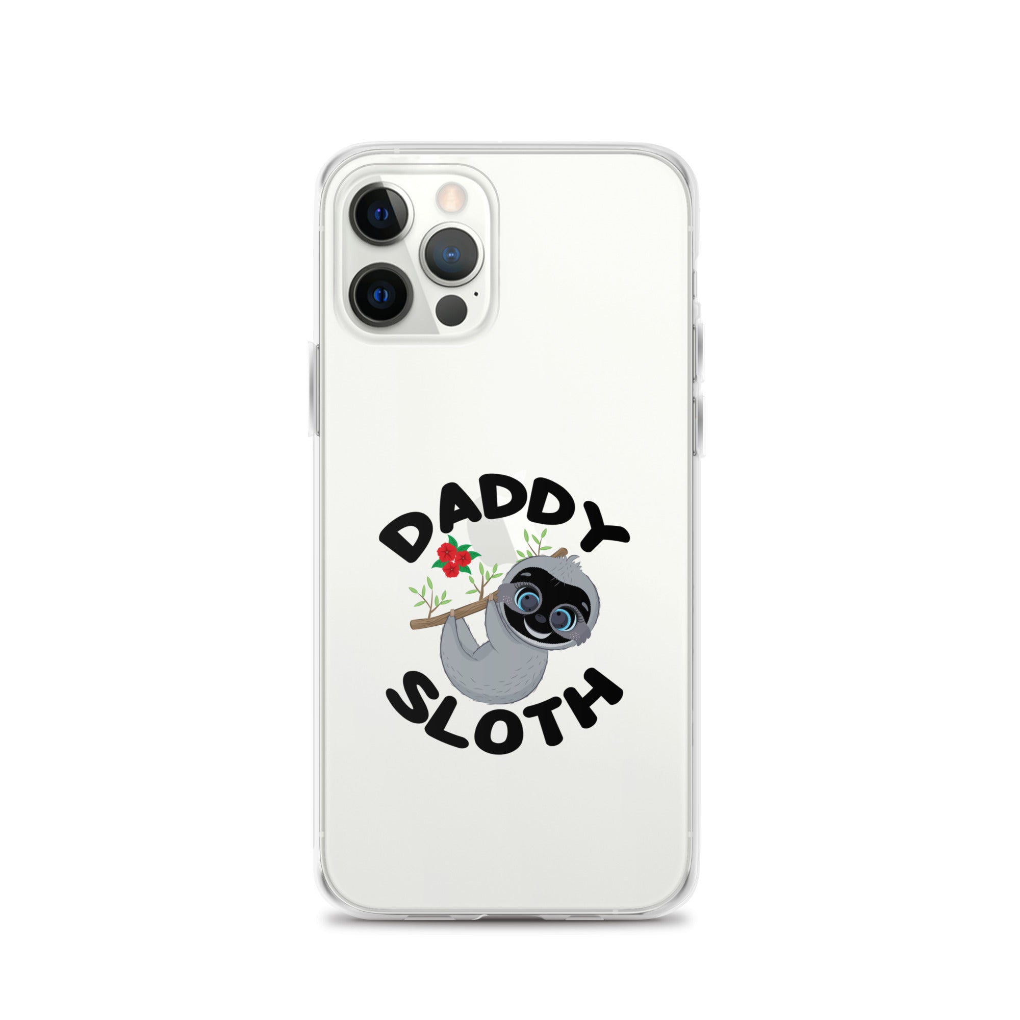 Daddy Sloth Clear Case for iPhone®