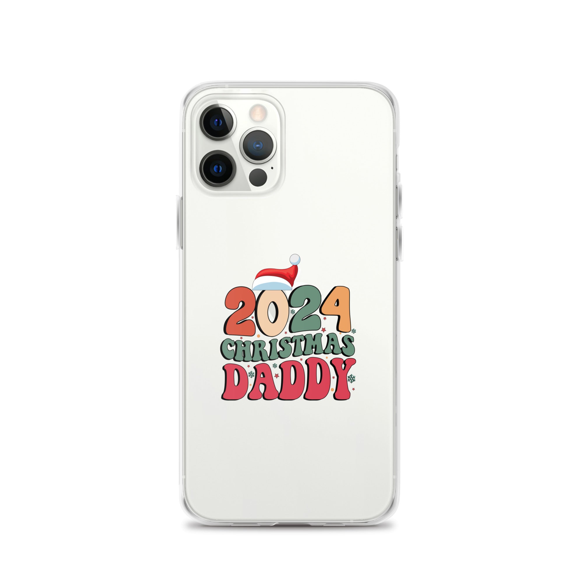 2024 Christmas Daddy Clear Case for iPhone®