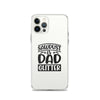 Sawdust Is Dad Glitter Clear Case for iPhone®