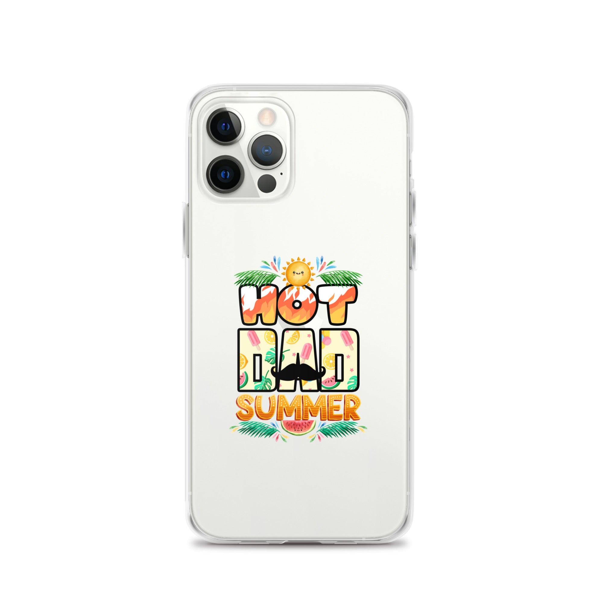 Hot Dad Summer Clear Case for iPhone®