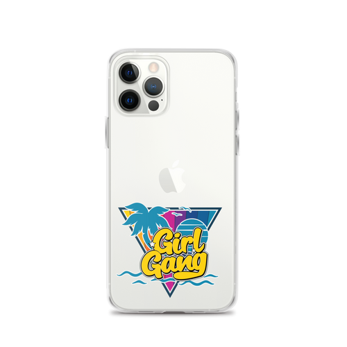 Girl Gang Retro and Vintage Clear Case for iPhone®