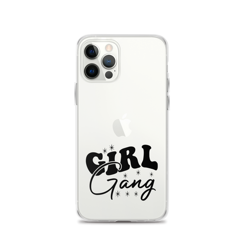 Girl Gang Retro Clear Case for iPhone®