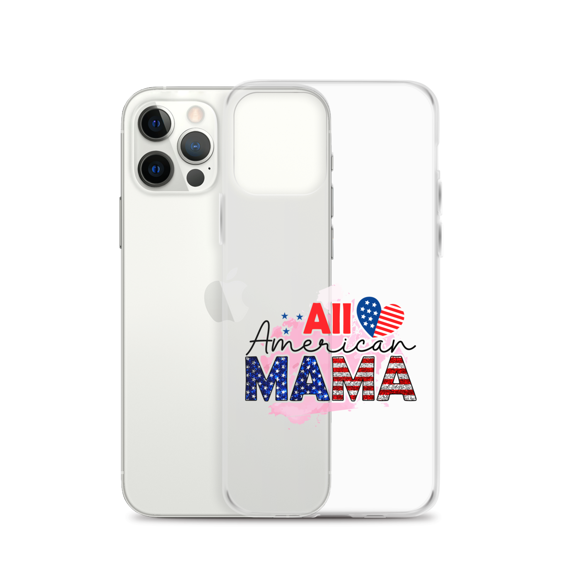 All American Mama Clear Case for iPhone®