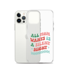 All Mama Wants Is A Silent Night Clear Case for iPhone®