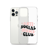 Anti Social Moms Club Clear Case for iPhone®