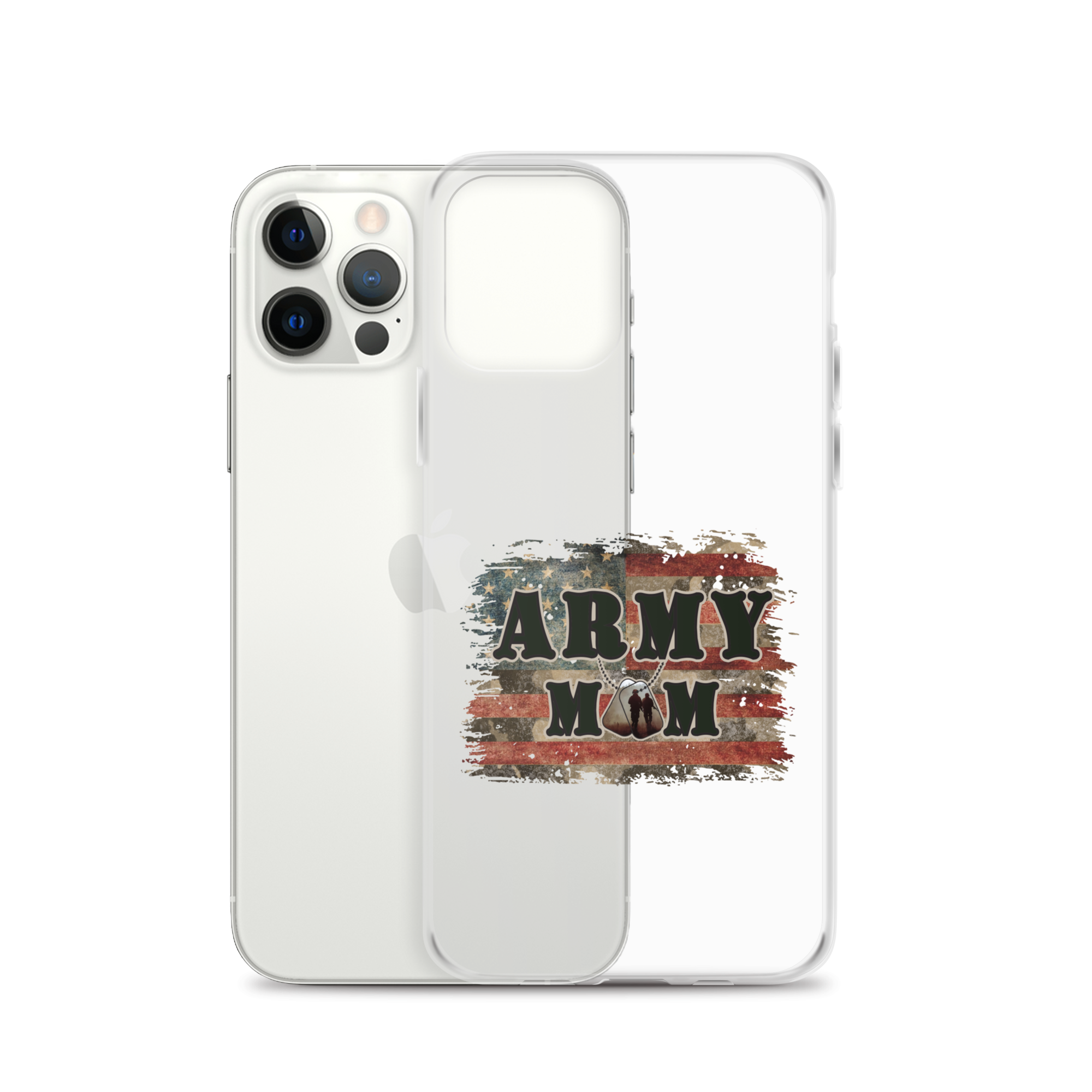 Army Mom Clear Case for iPhone®