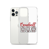 Baseball Dad Clear Case for iPhone®