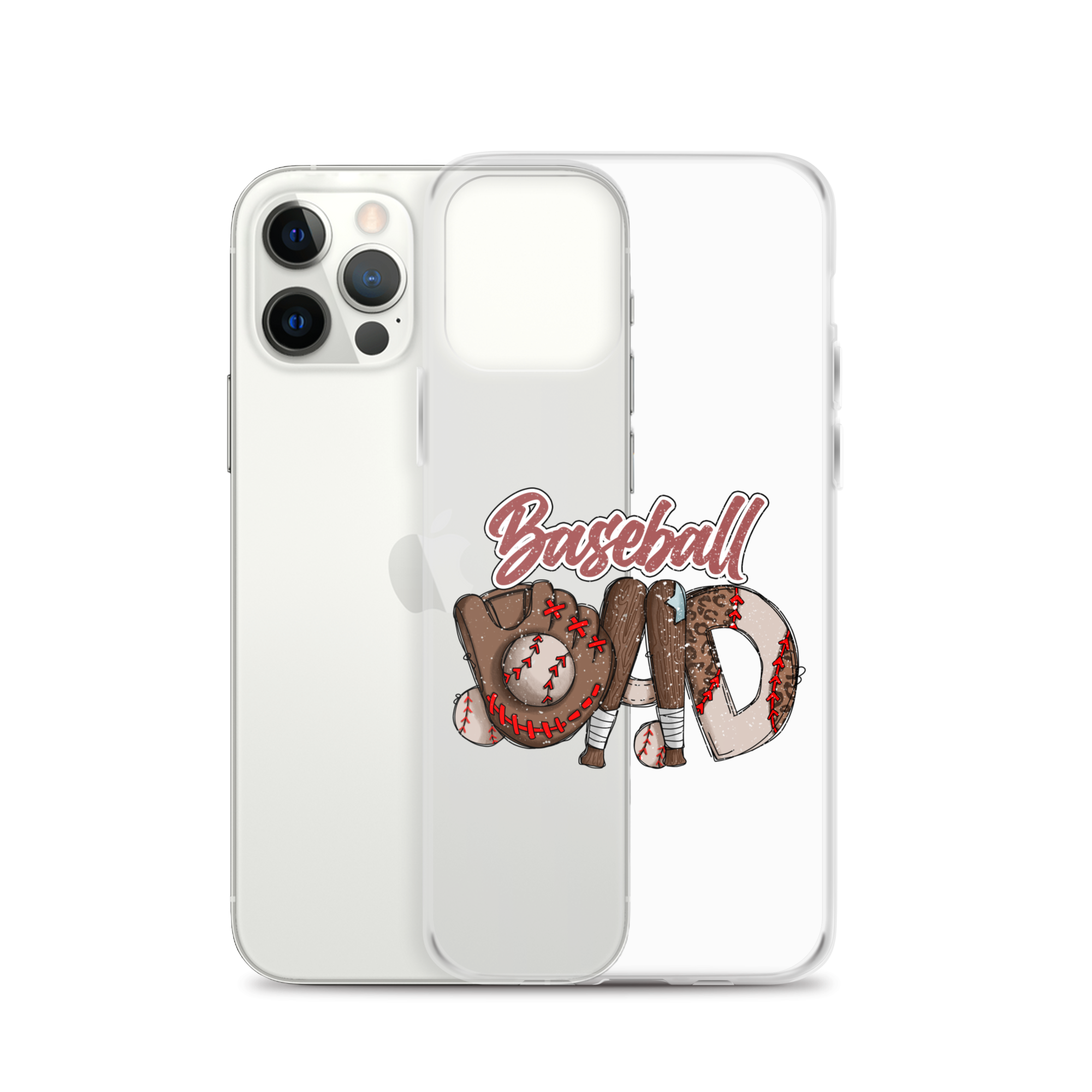 Baseball Dad Clear Case for iPhone®