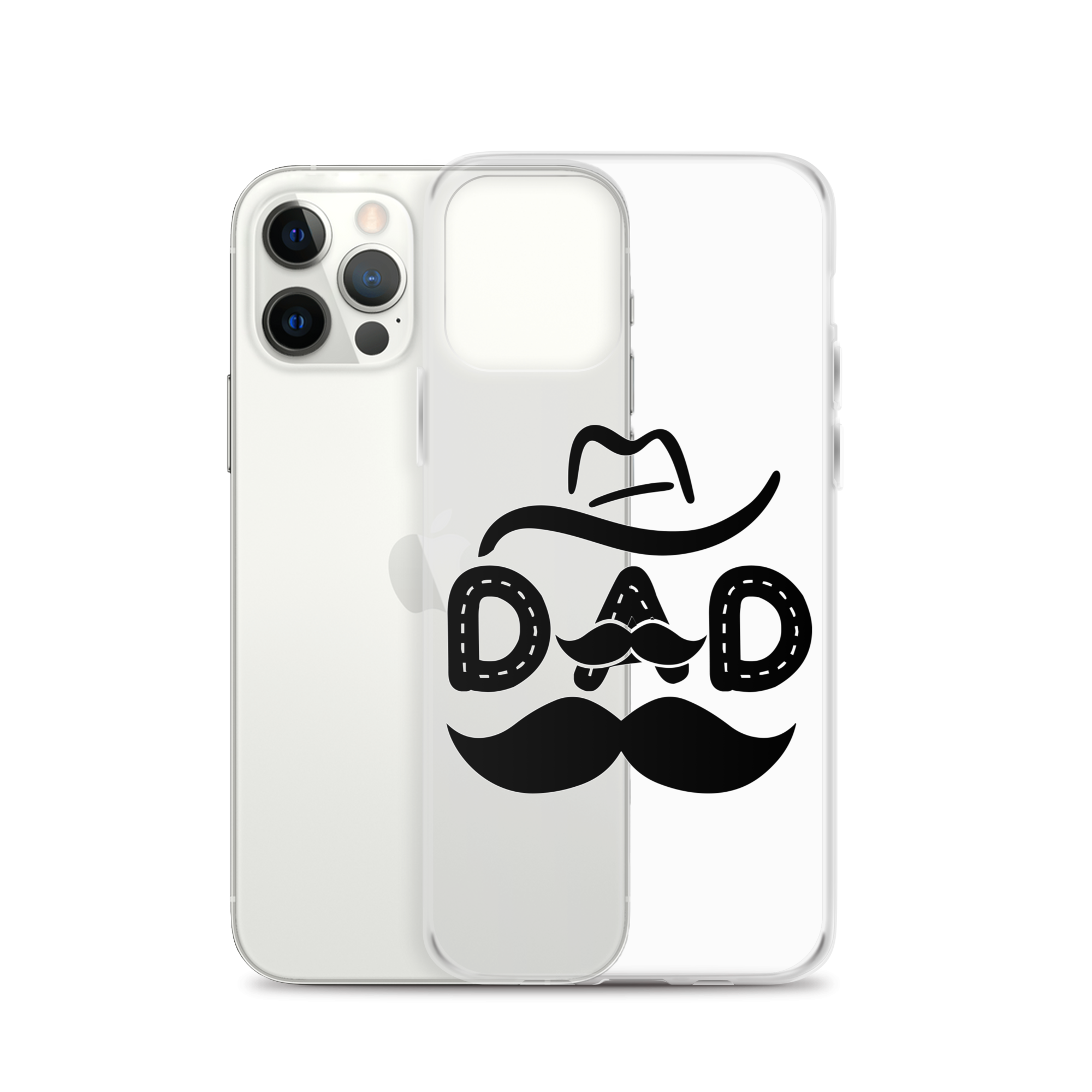 Dad Cowboy Clear Case for iPhone®