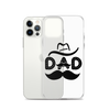 Dad Cowboy Clear Case for iPhone®