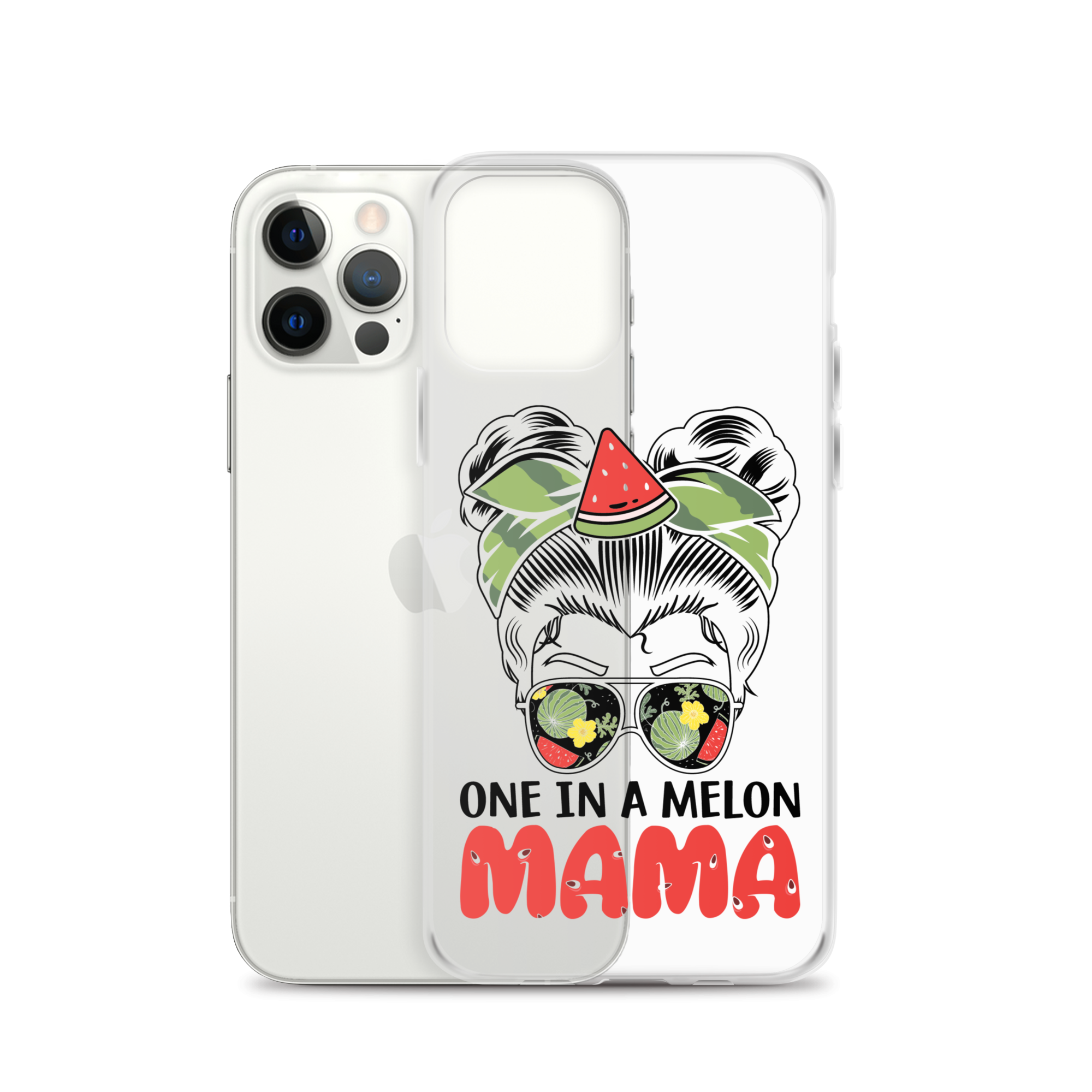 One In A Melon Mama Clear Case for iPhone®