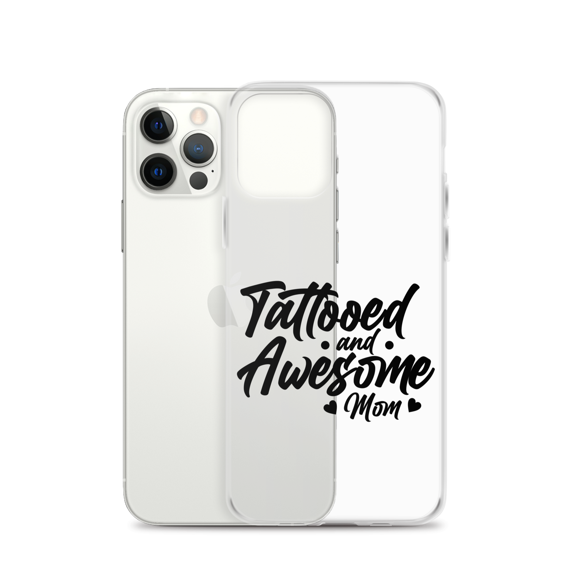 Tattooed And Awesome Mom Clear Case for iPhone®