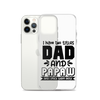 I Have Two Titles Dad And Papaw And I Rock Them Both Clear Case for iPhone®