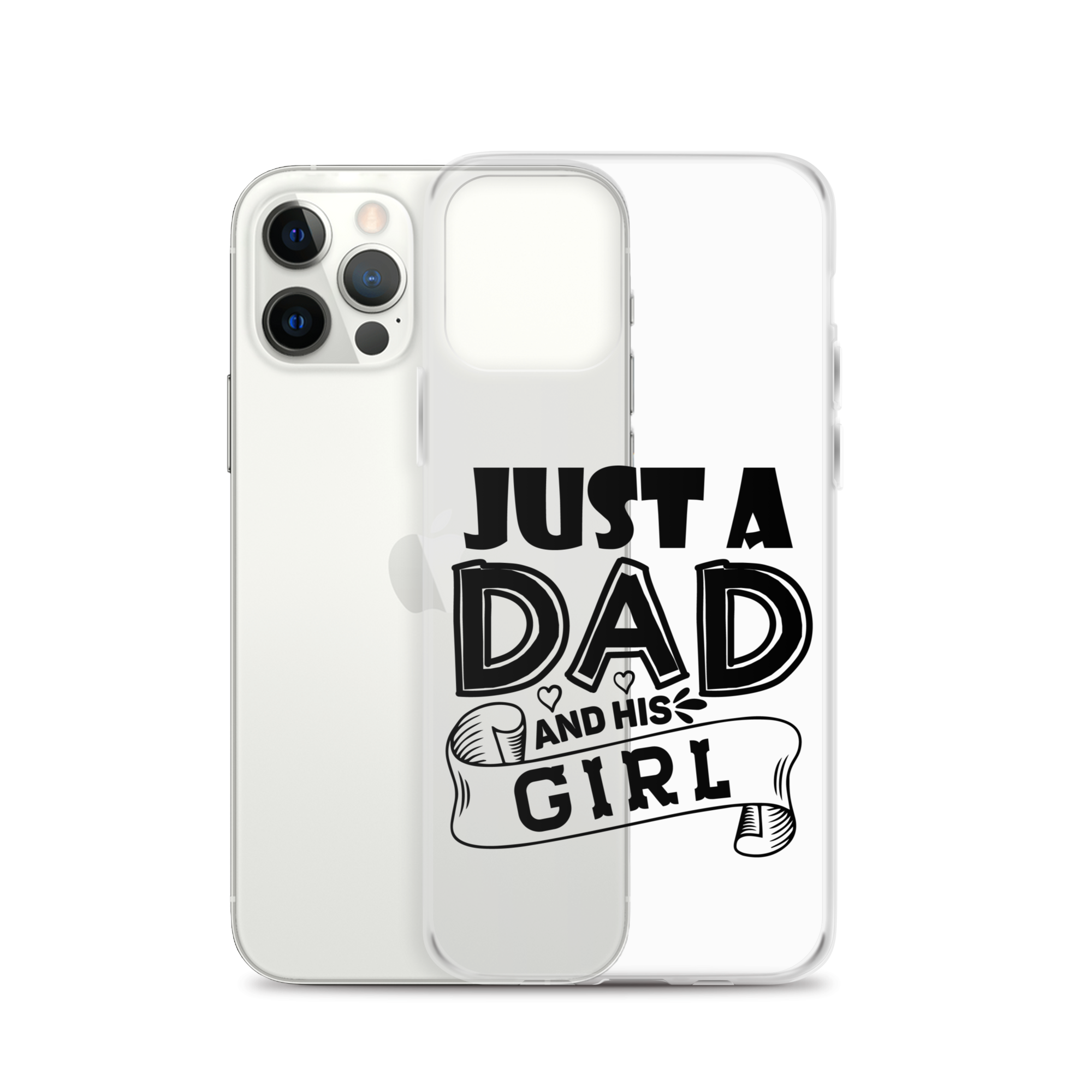 Just A Dad And His Girl Clear Case for iPhone®