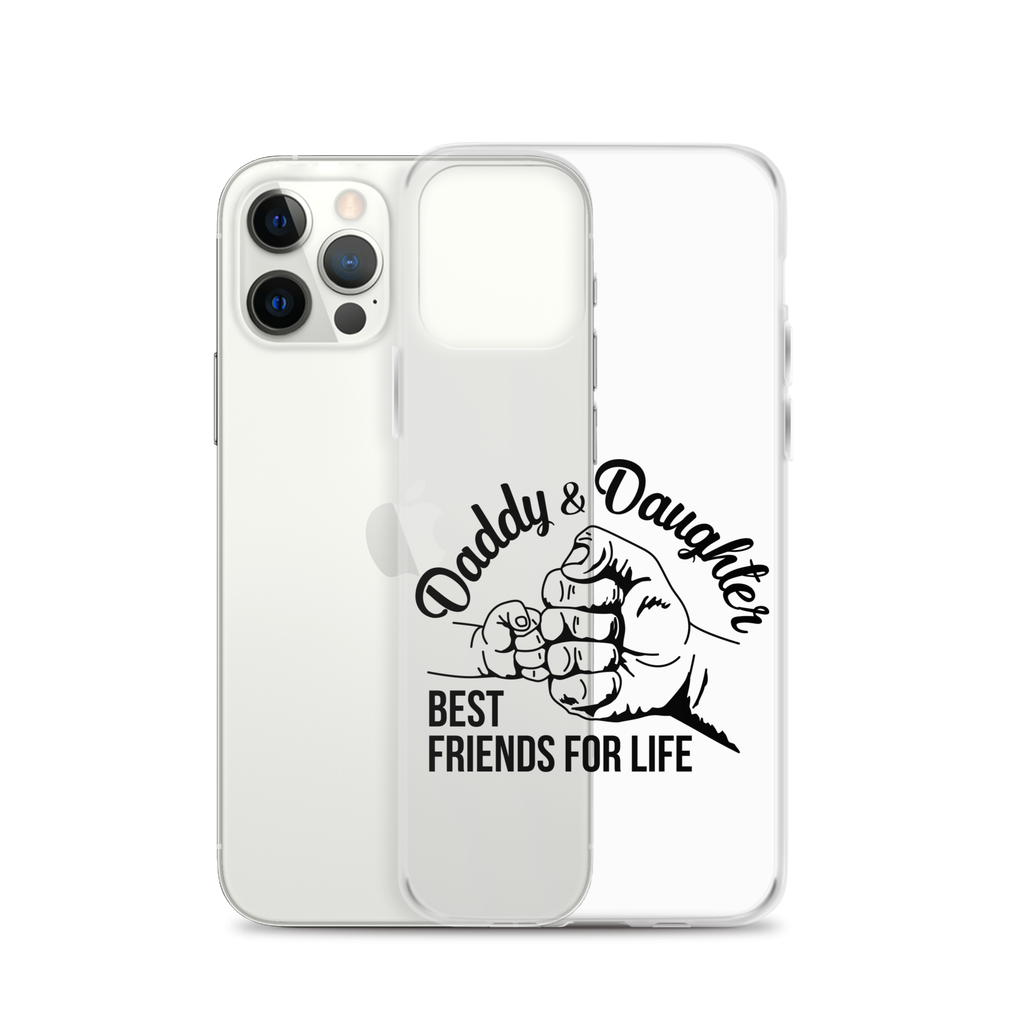 Daddy & Daughter Best Friends For Life Clear Case for iPhone®