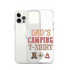 Dad's Camping T-Shirt Clear Case for iPhone®