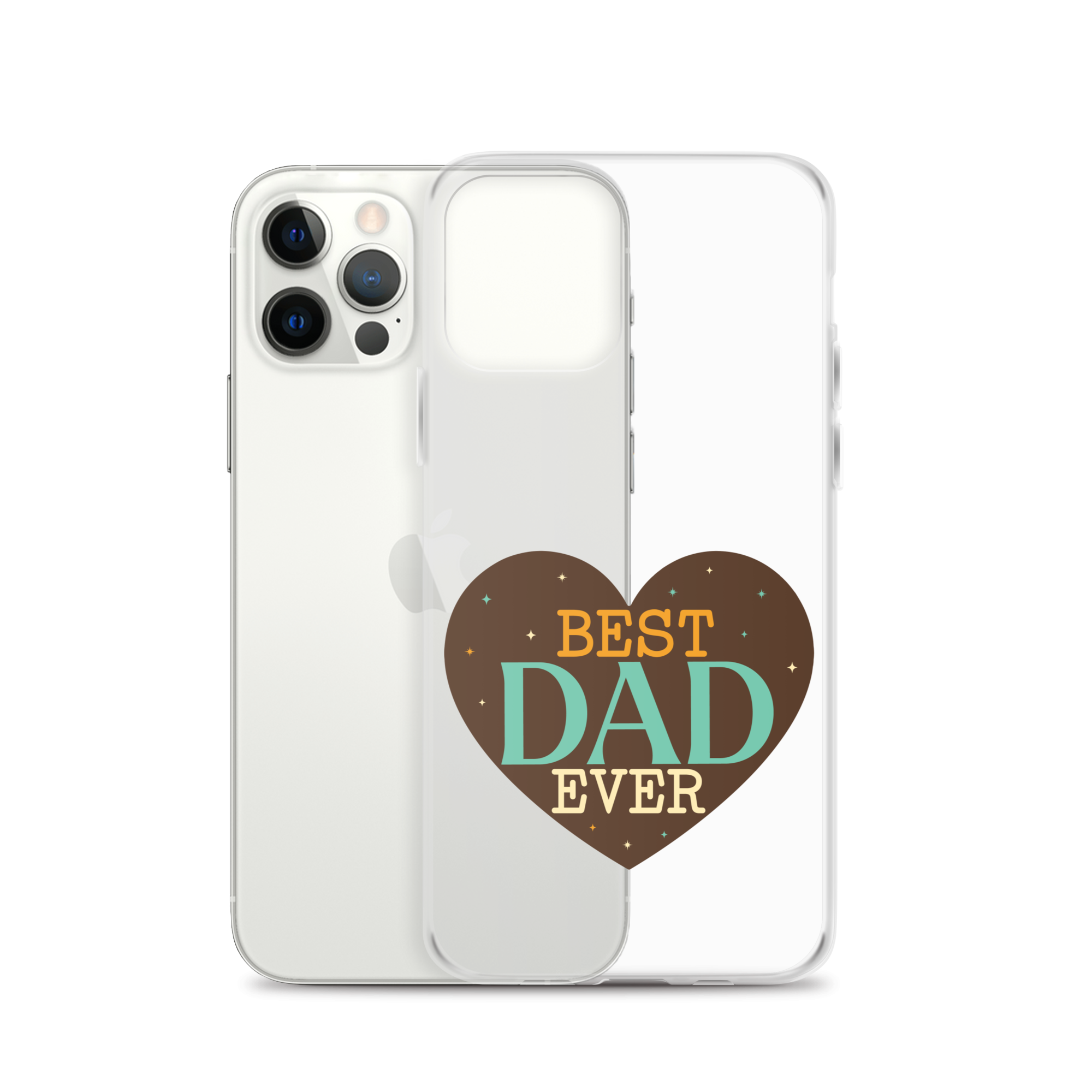 Best Dad Ever Clear Case for iPhone®