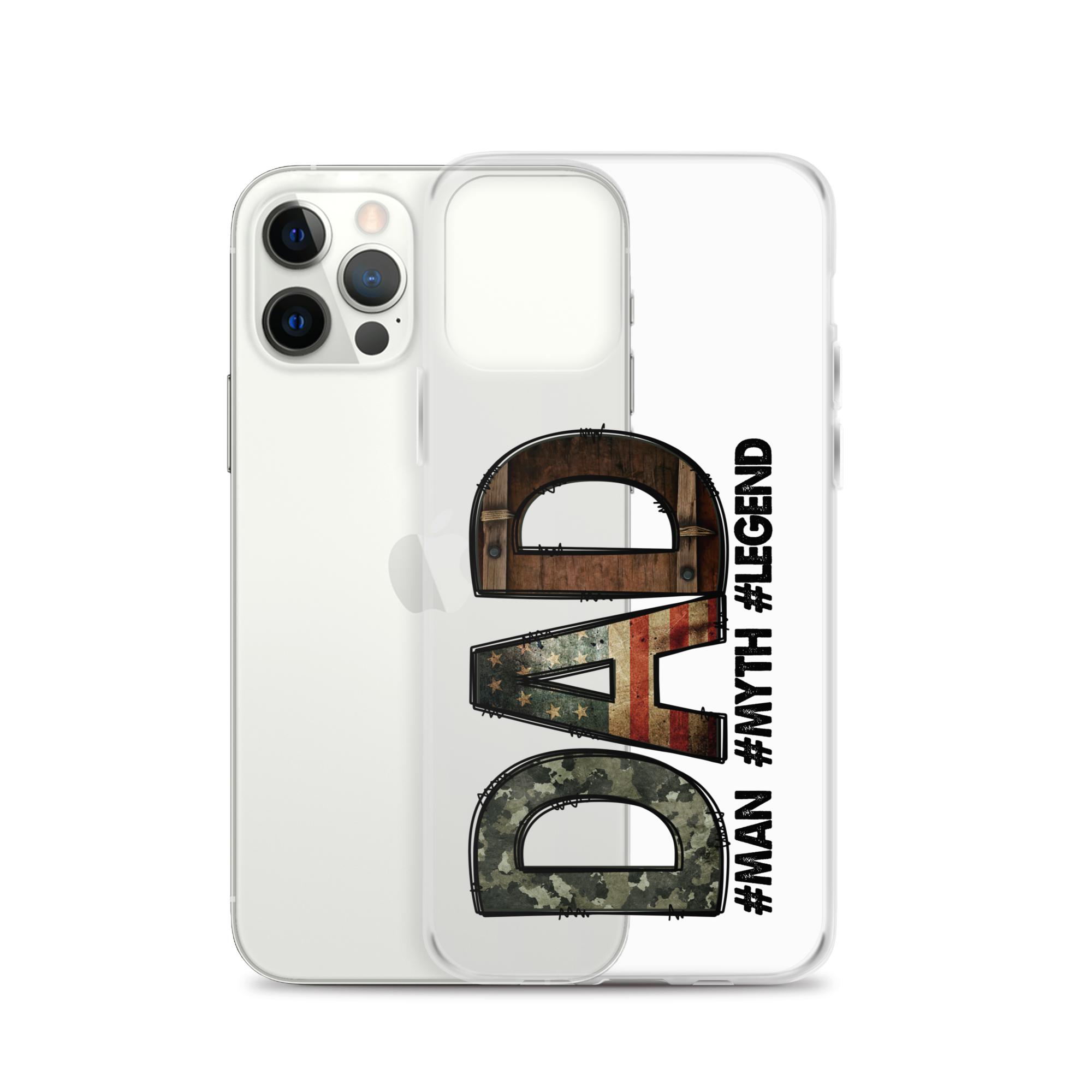 Dad #Man #Myth #Legend Clear Case for iPhone®