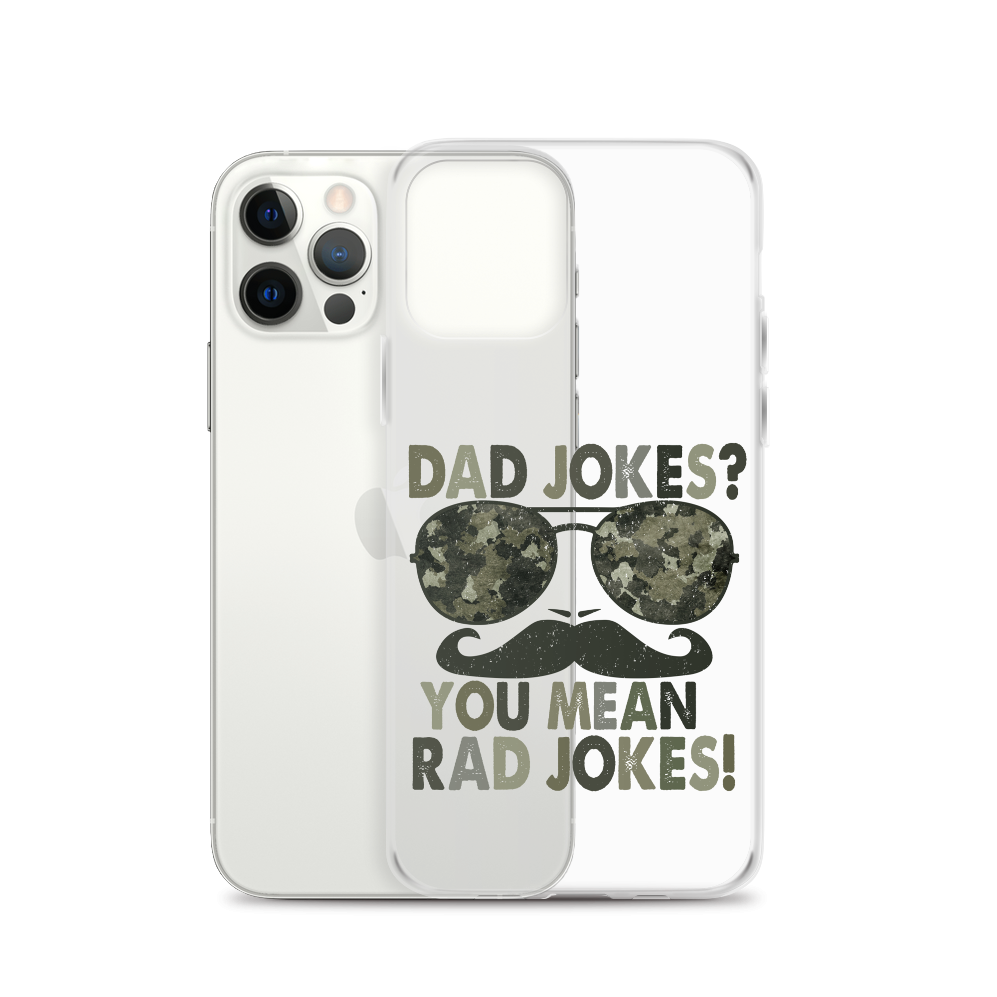 Dad Jokes? You Mean Rad Jokes Clear Case for iPhone®