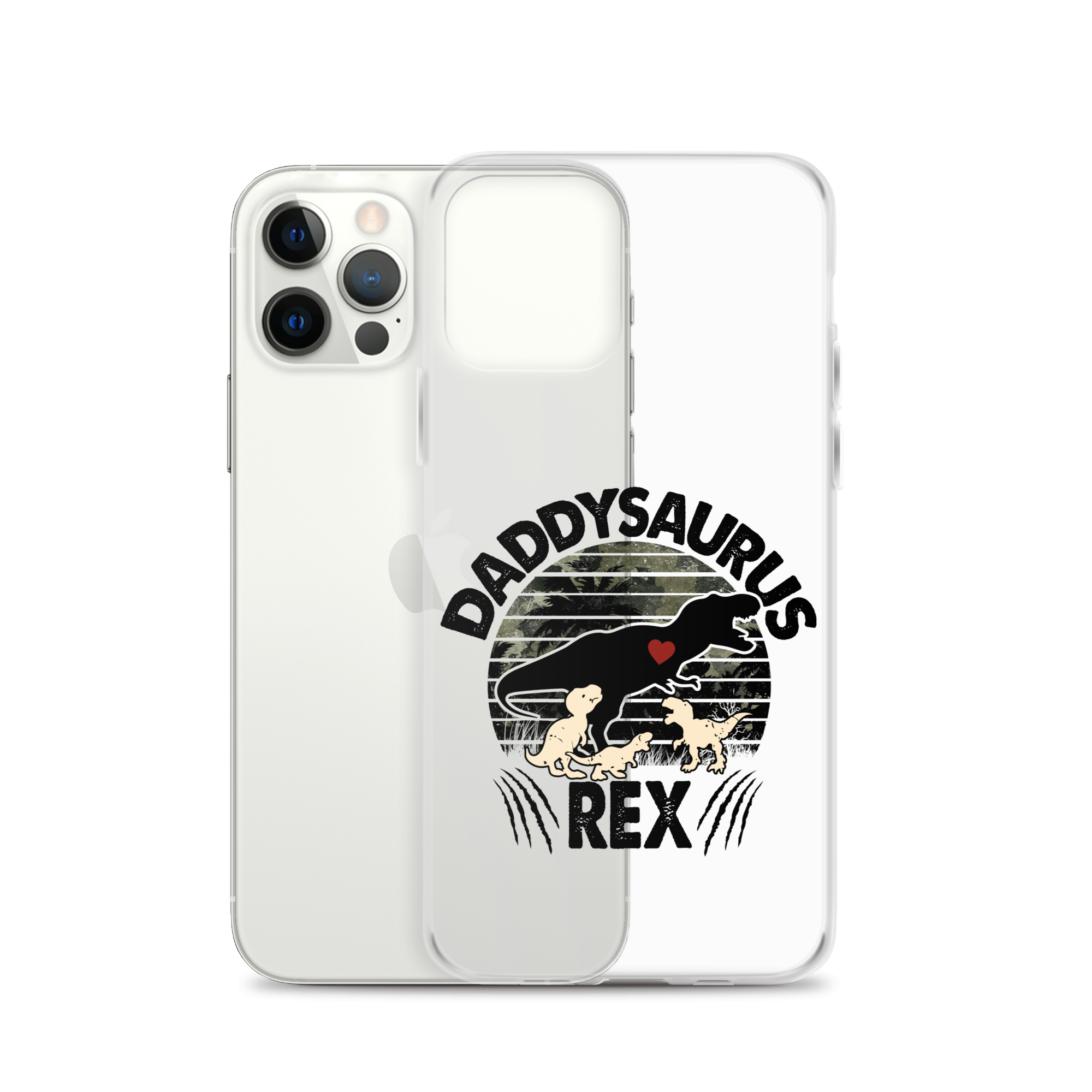 Daddysaurus Rex Clear Case for iPhone®