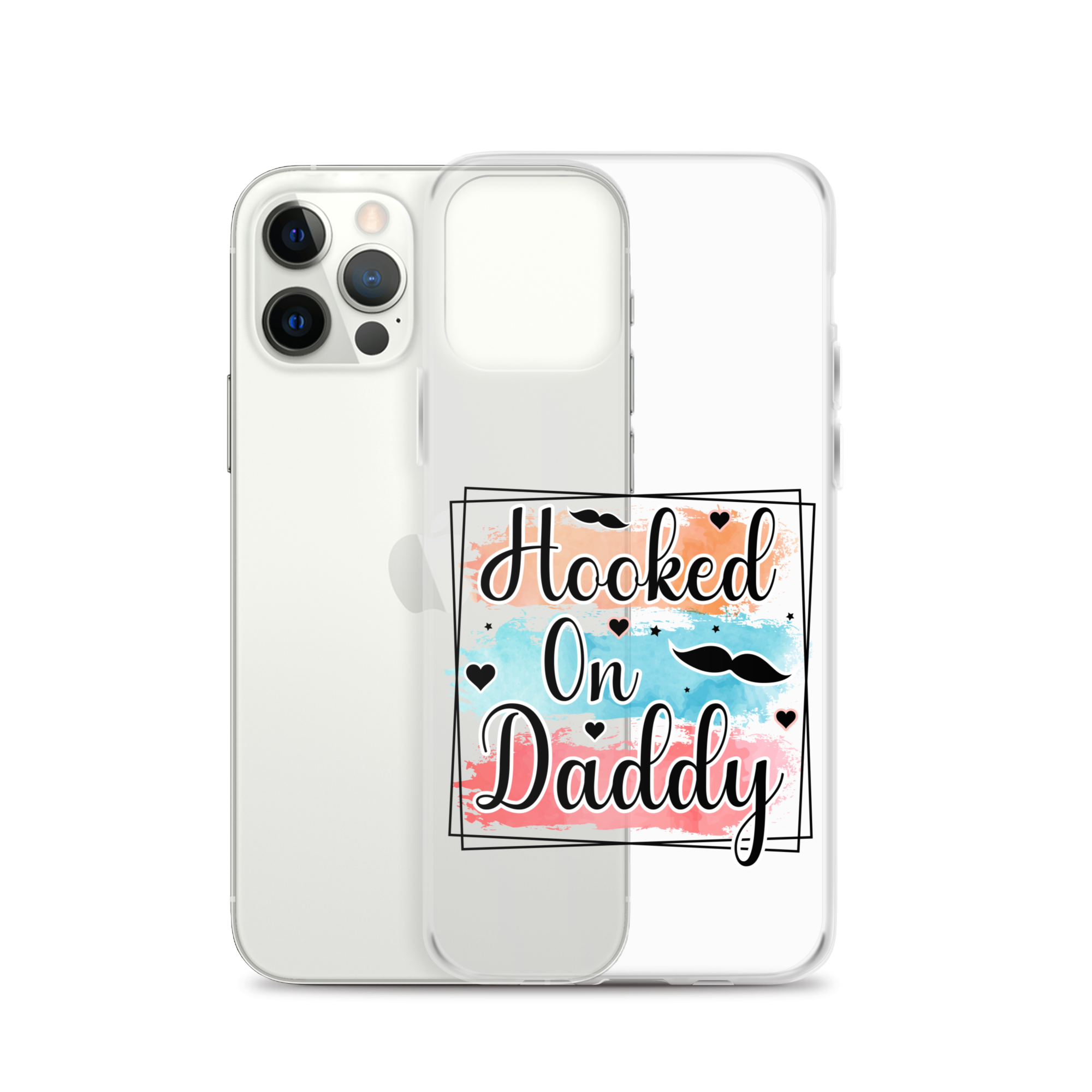 Hooked On Daddy Clear Case for iPhone®