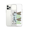 I Love My Papa Clear Case for iPhone®