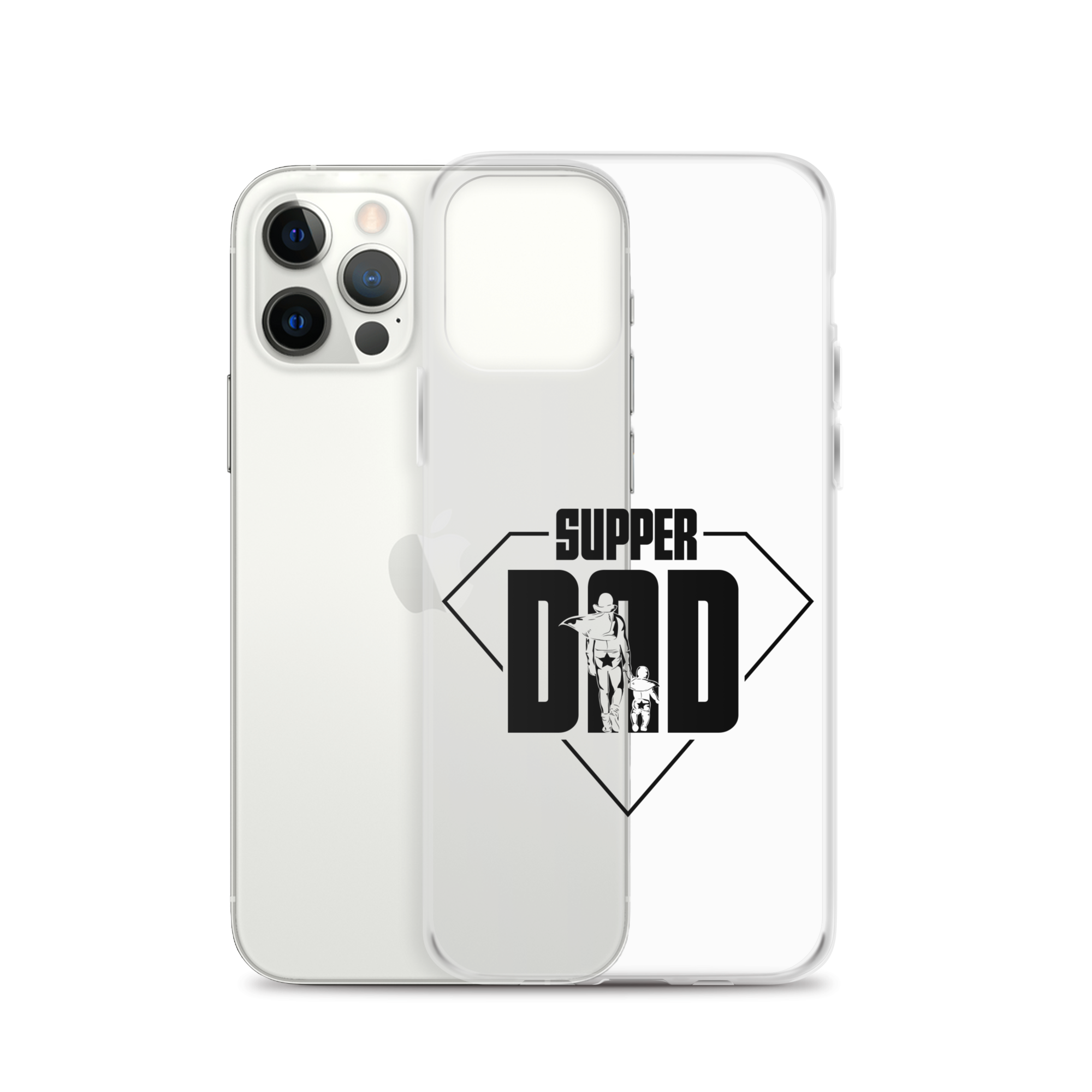 Super Dad Clear Case for iPhone®