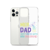 Mer Dad Don't Mess With My Mermaid Clear Case for iPhone®