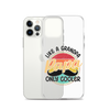 Papa Like A Grandpa Only Cooler Clear Case for iPhone®