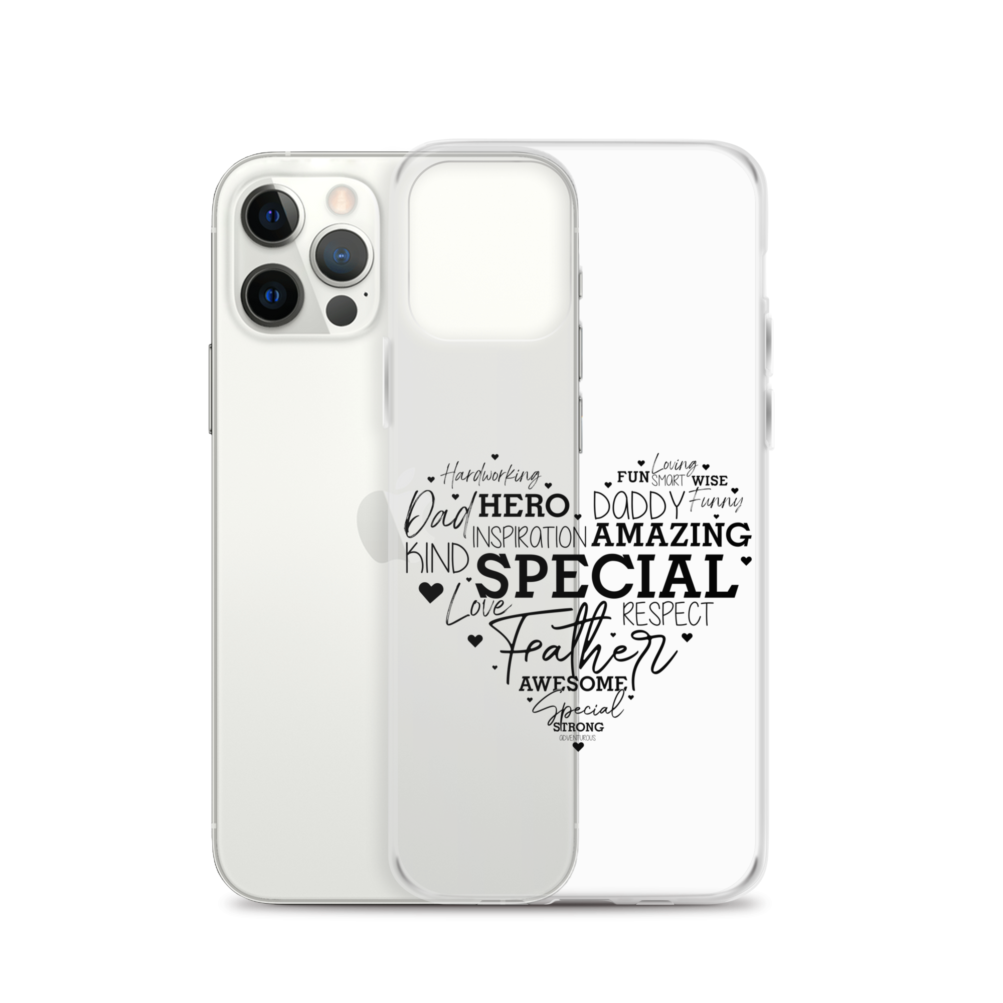 Father Special Hero Amazing Clear Case for iPhone®