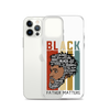 Black Father Matters Clear Case for iPhone®