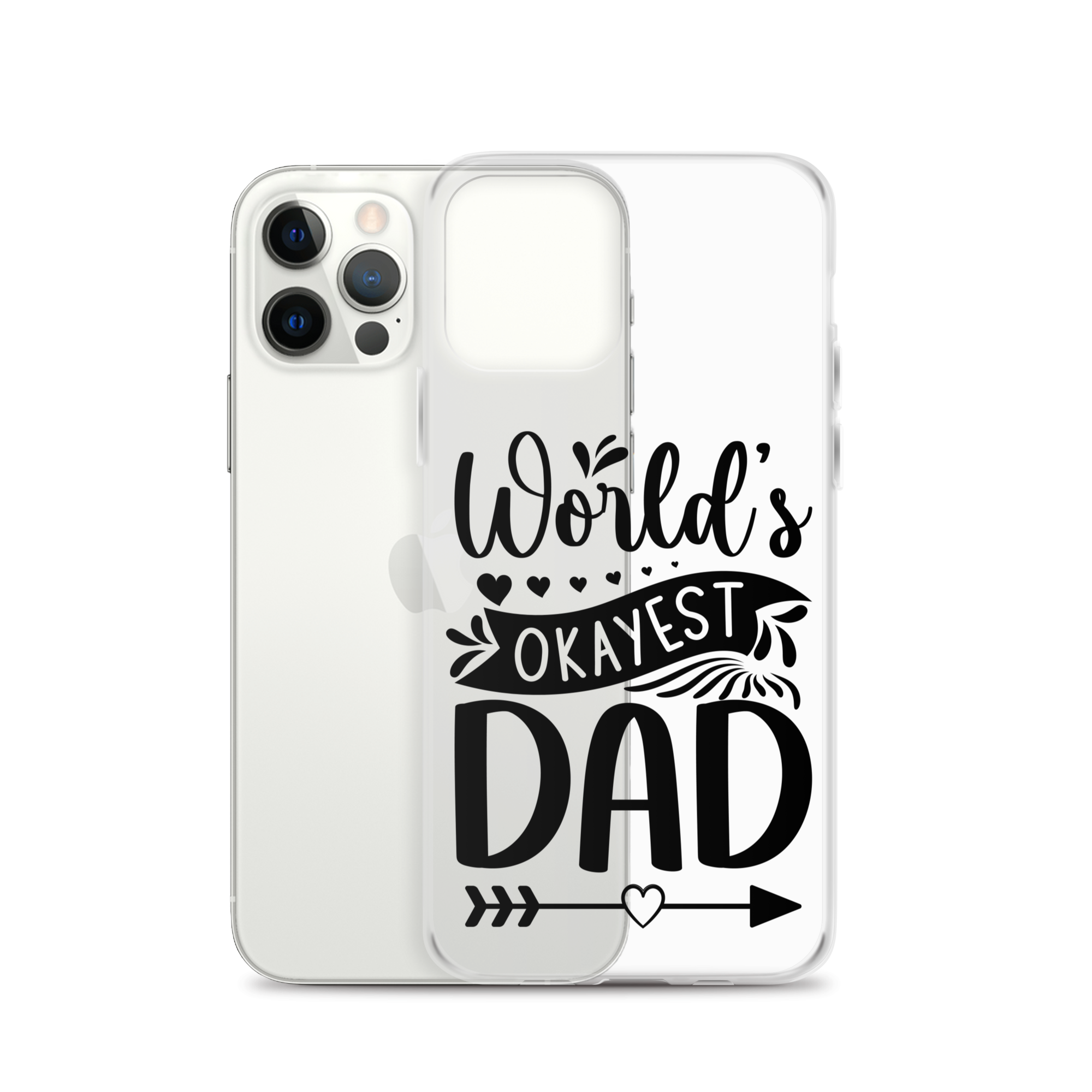 Original And The Best Daddy Establish 2024 Clear Case for iPhone®