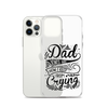 Dad Jokes Are How I Keep From Crying Clear Case for iPhone®