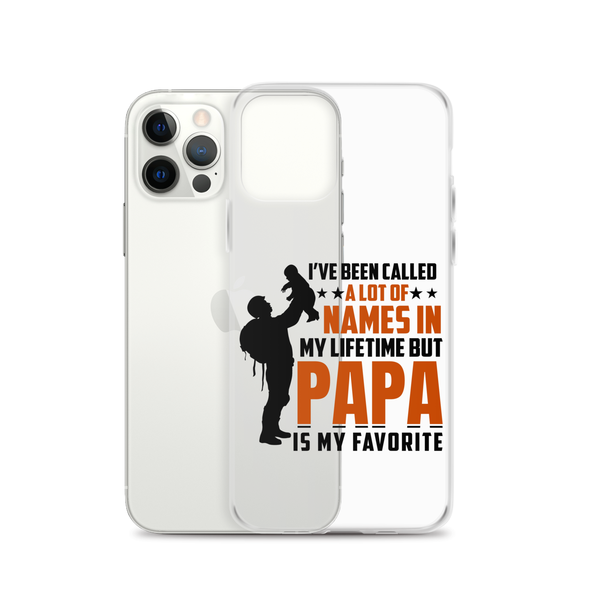 I've Been Called A Lot Of Names In My Lifetime But Papa Is My Favorite Clear Case for iPhone®