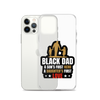 Black Dad A Son's First Hero A Daughter's First Love Clear Case for iPhone®