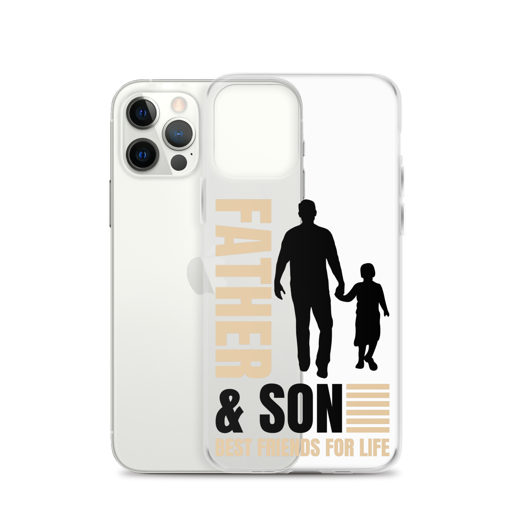 Father & Son Best Friends For Life Clear Case for iPhone®