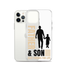 Father & Son Best Friends For Life Clear Case for iPhone®