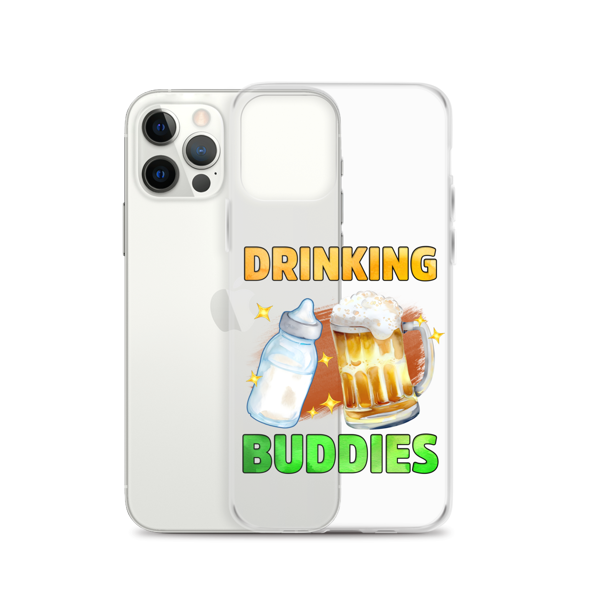 Drinking Buddies Clear Case for iPhone®